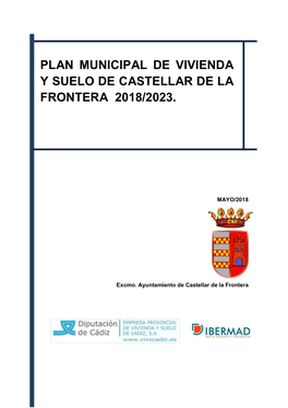 Plan Municipal De Vivienda Y Suelo De Castellar De La Frontera 2018/2023