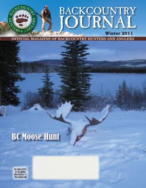 Winter 2011 OFFICIAL) ##&�'!4#( �) MAGAZINE of BACKCOUNTRY�%)/(.,3�"/(