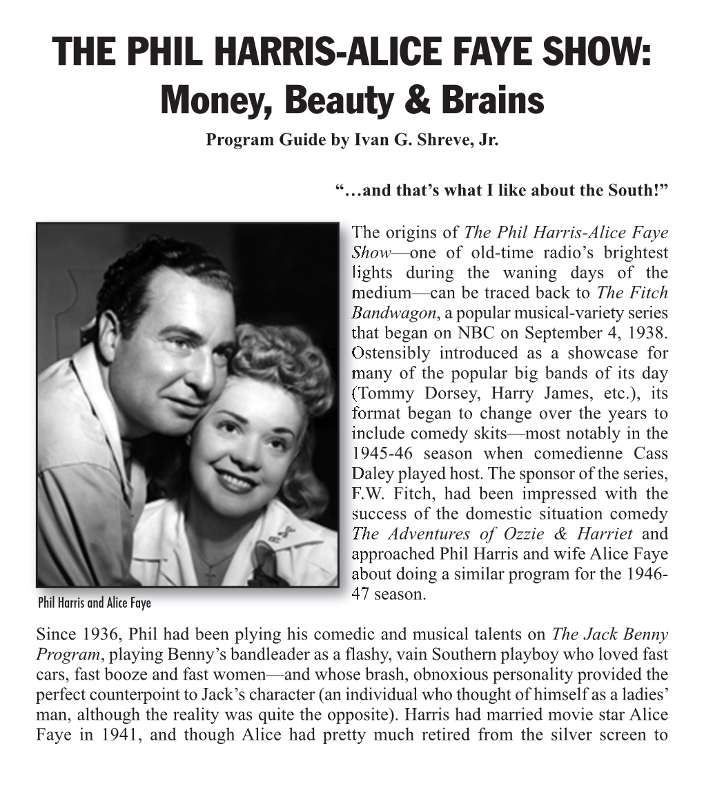 The Phil Harris-Alice Faye Show