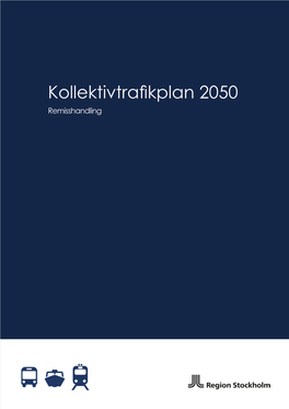 Kollektivtrafikplan 2050