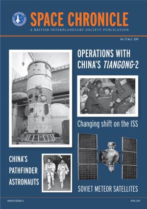 Operations with China's Tiangong-2