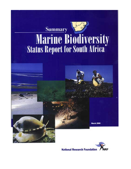 Conservation of Marine Biodiversity in South Africa