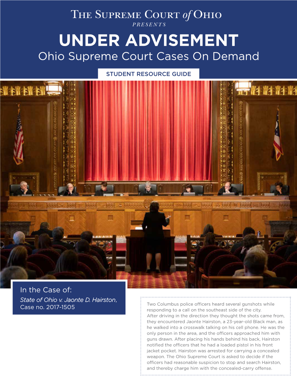 Supreme Court of Ohio Under Advisement: State of Ohio V. Jaonte
