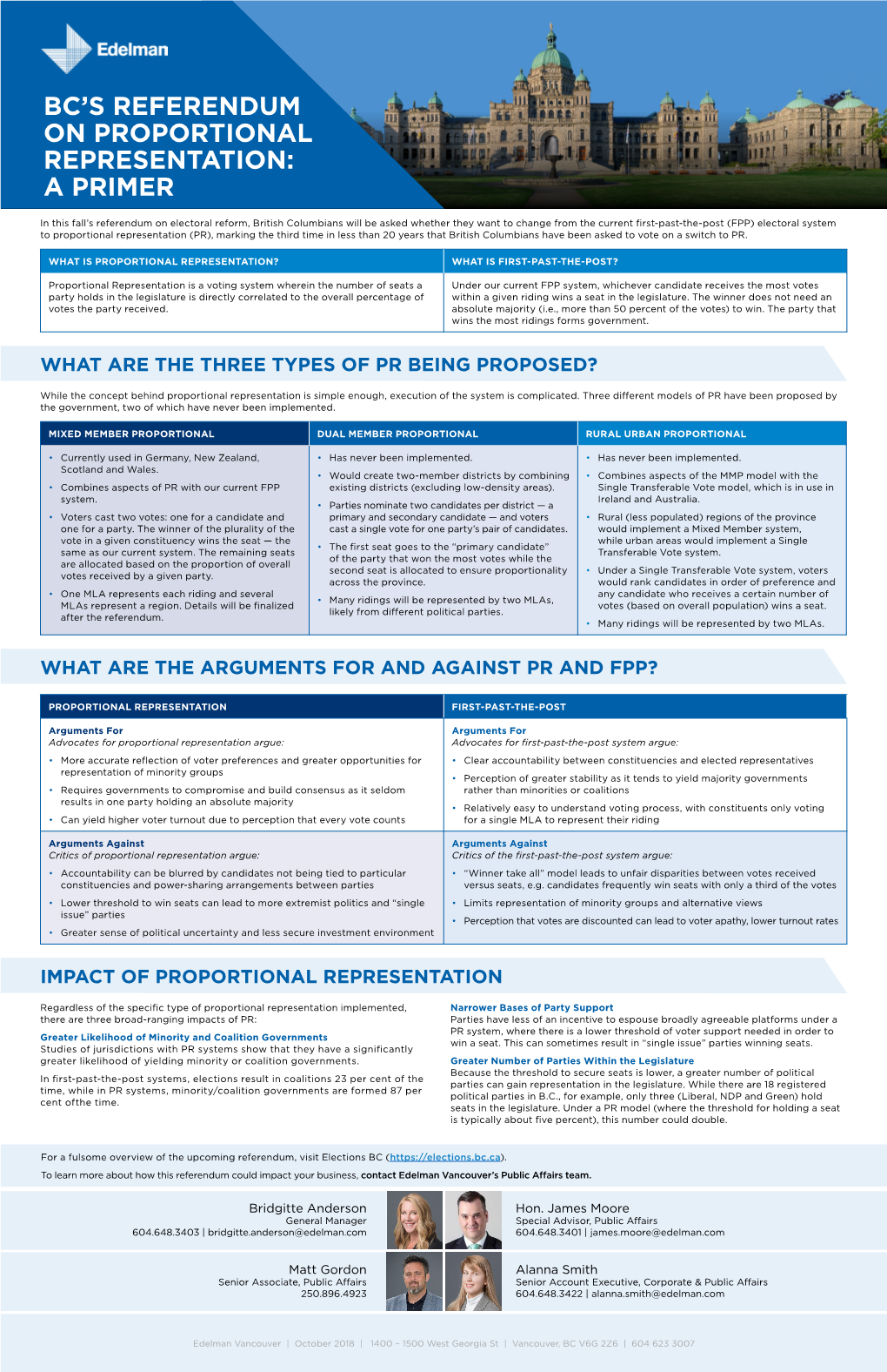 Bc's Referendum on Proportional