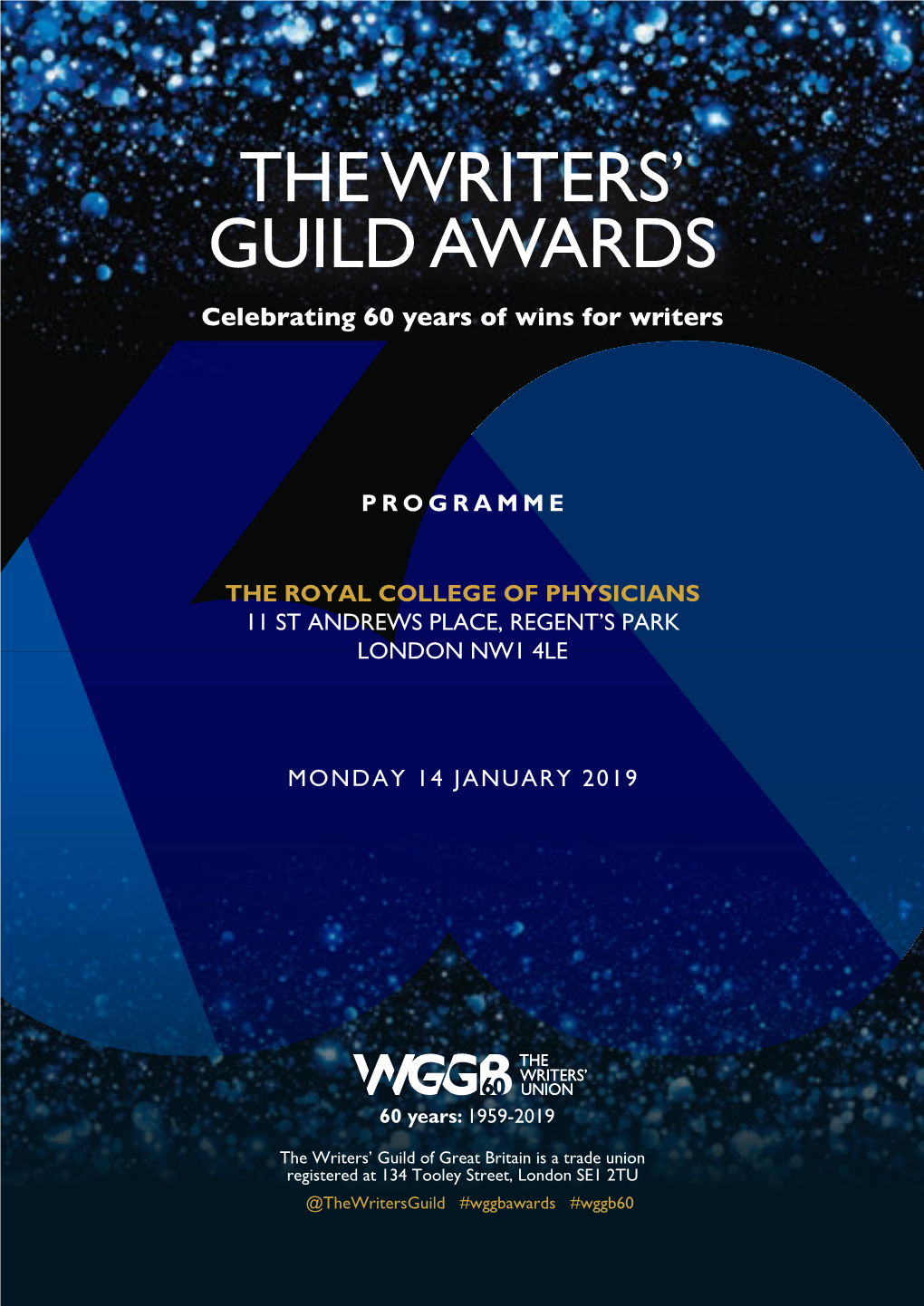 Awards Programme of Events