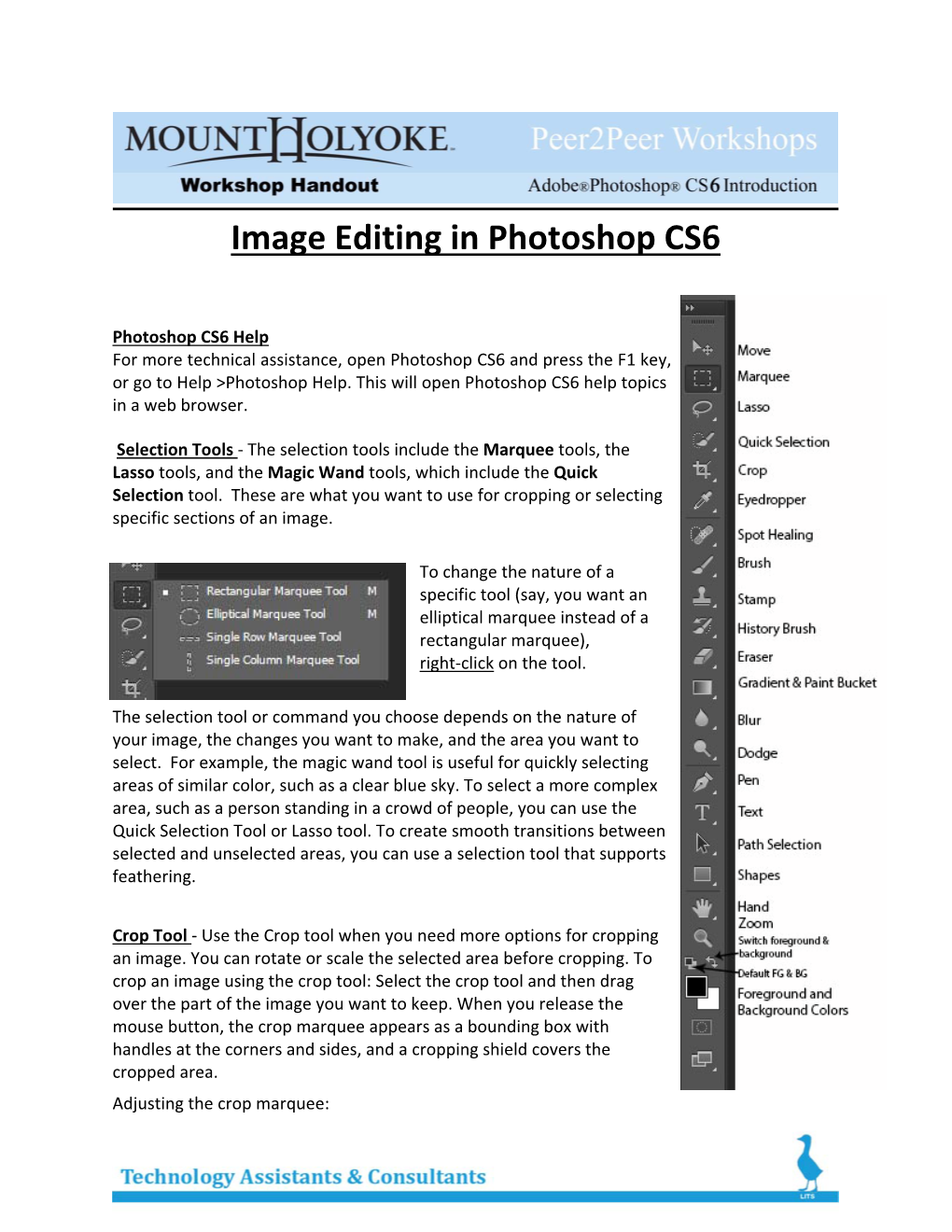 Image Editing in Photoshop CS6