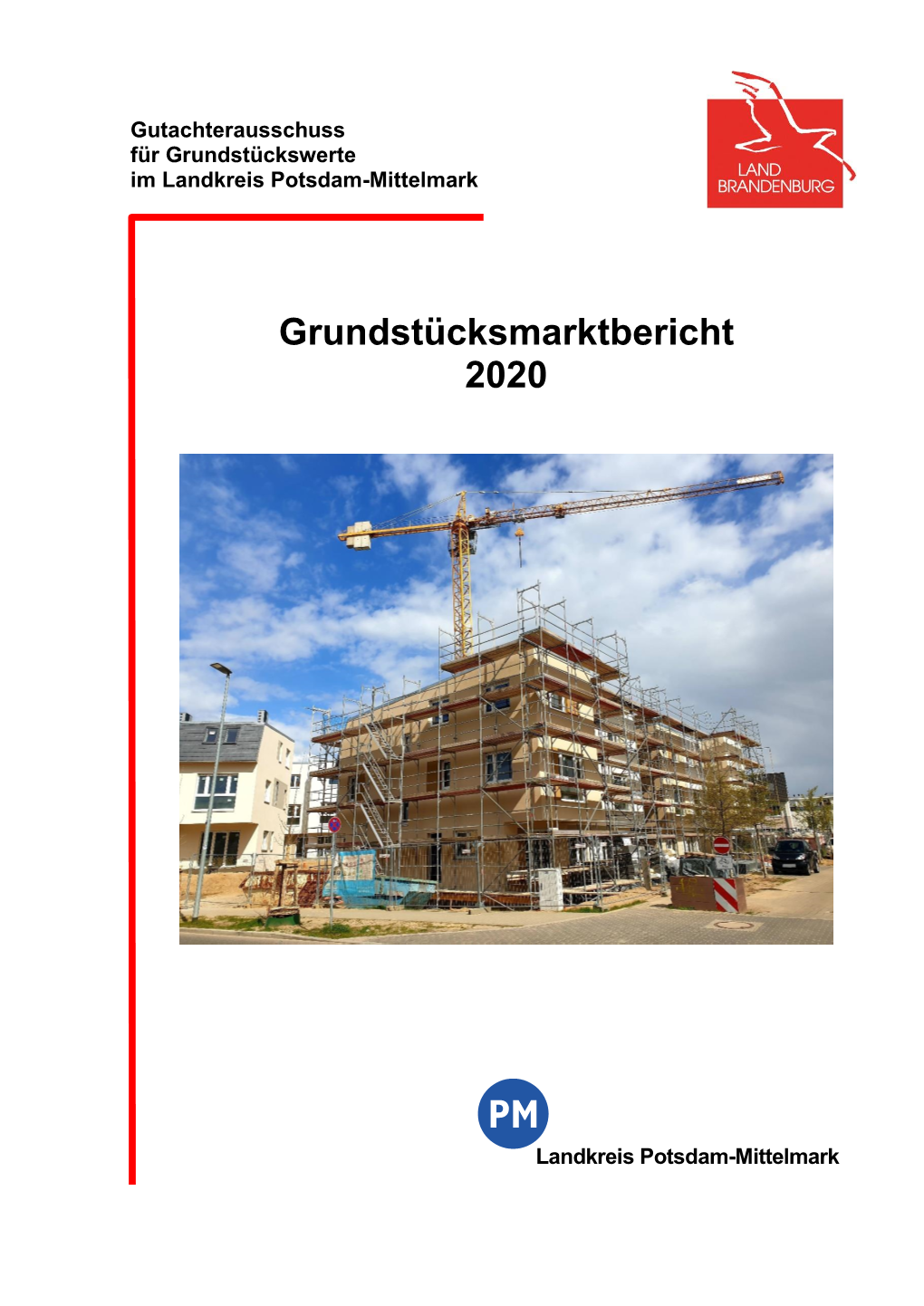Grundstücksmarktbericht 2020 Für Den Landkreis Potsdam-Mittelmark