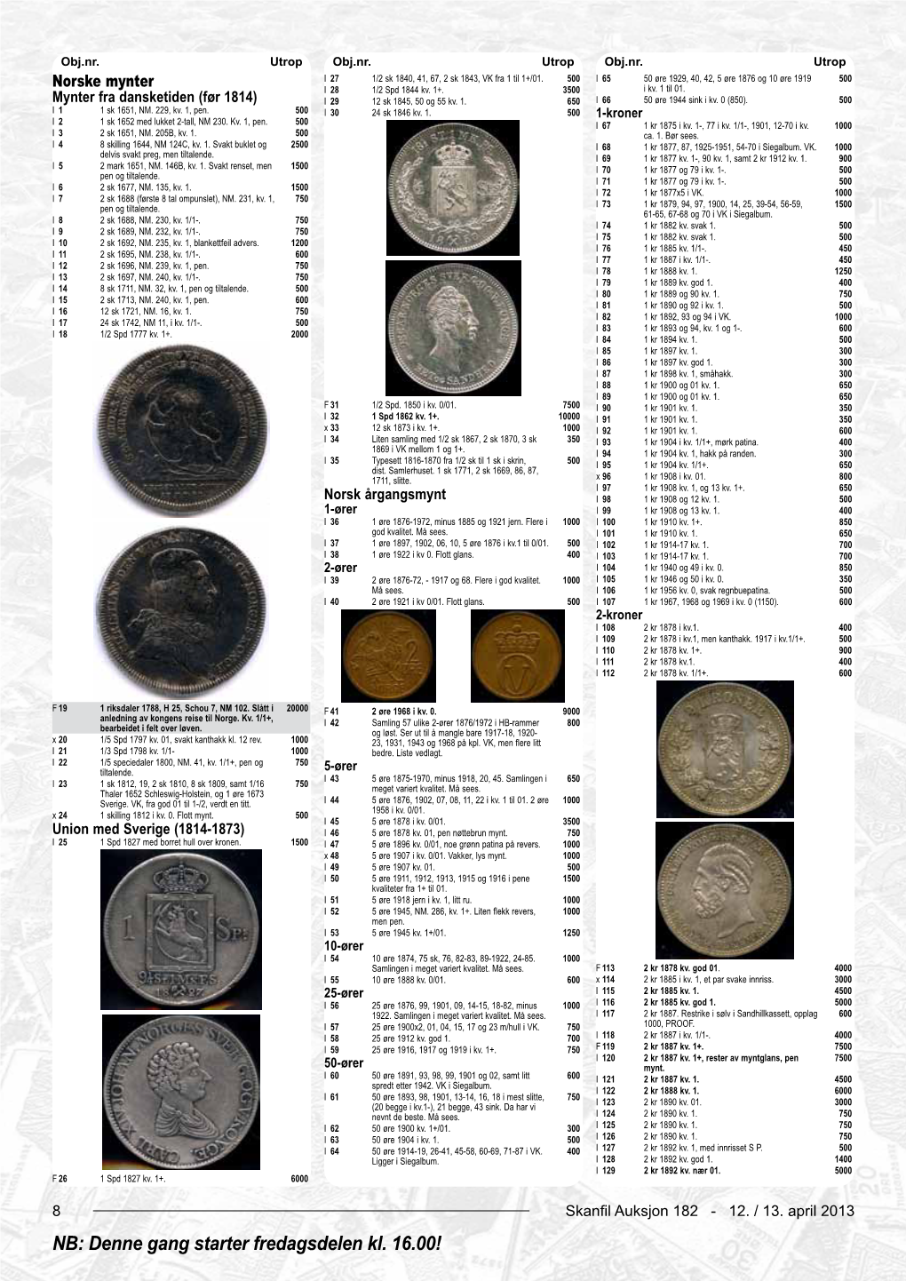 Auksjon 182 - 12