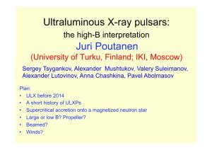Ultraluminous X-Ray Pulsars