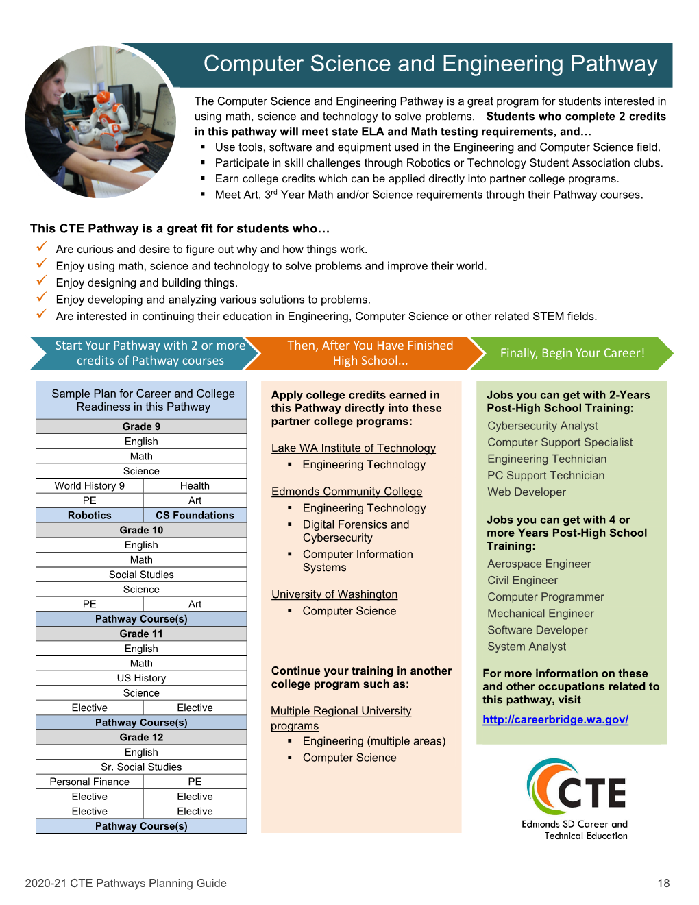 Computer Science and Engineering Pathway