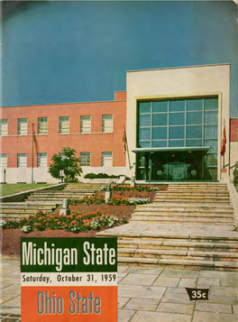 Football Program Covers Feature Prominent Views for the CONVENIENCE of the TRAVELER, 50 UNIT RINTERS * * * on the Ohio State University Campus