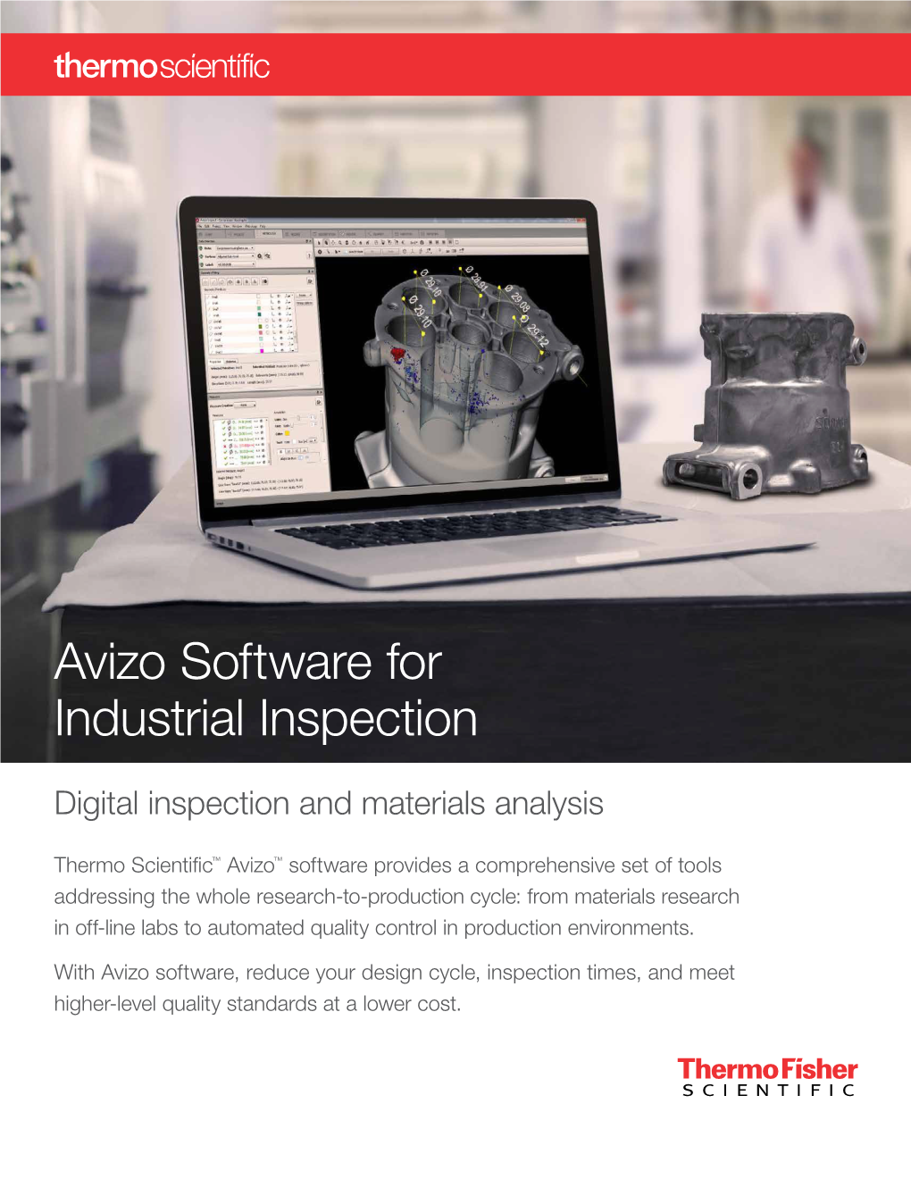 Avizo Software for Industrial Inspection