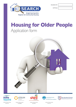 Supported Accommodation Application Form