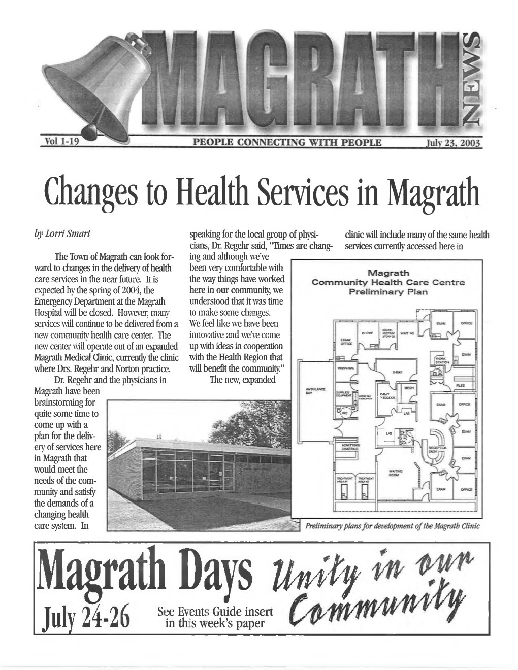 Magrath Days Unity July 24-26 •BSKXS