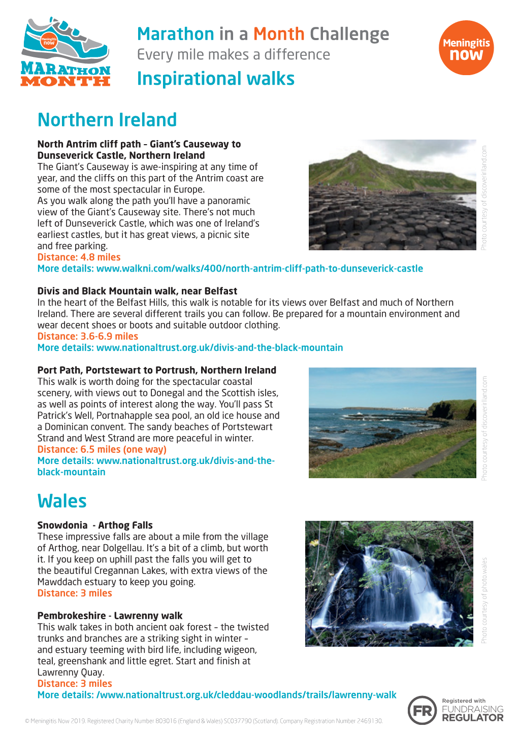 Inspirational Walks Northern Ireland Wales