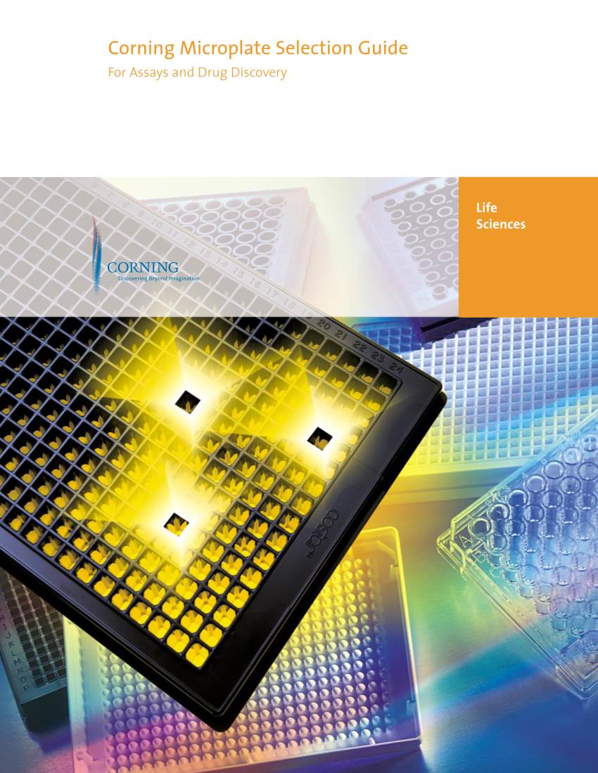 Corning Microplate Selection Guide for Assays and Drug Discovery