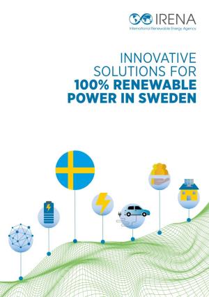 Innovative Solutions for 100% Renewable Power in Sweden © Irena 2020