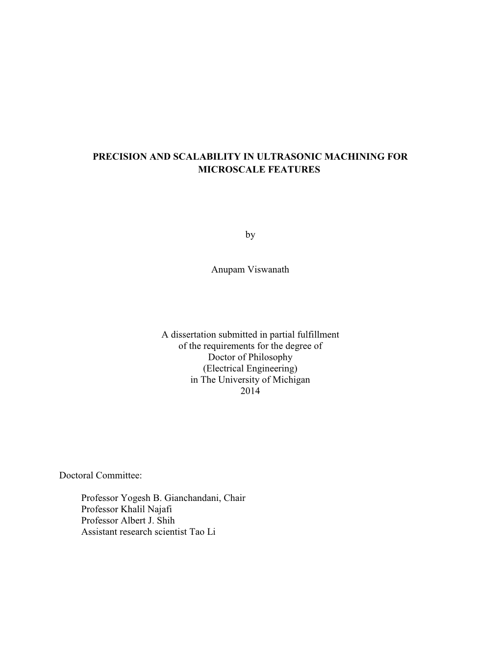 Precision and Scalability in Ultrasonic Machining for Microscale Features