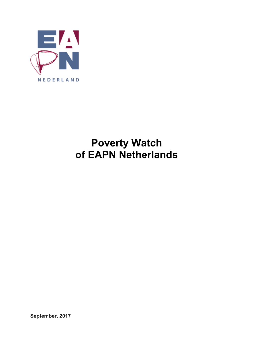 Poverty Watch of EAPN Netherlands