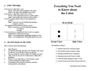 Colon Warnings Everything You Need 1
