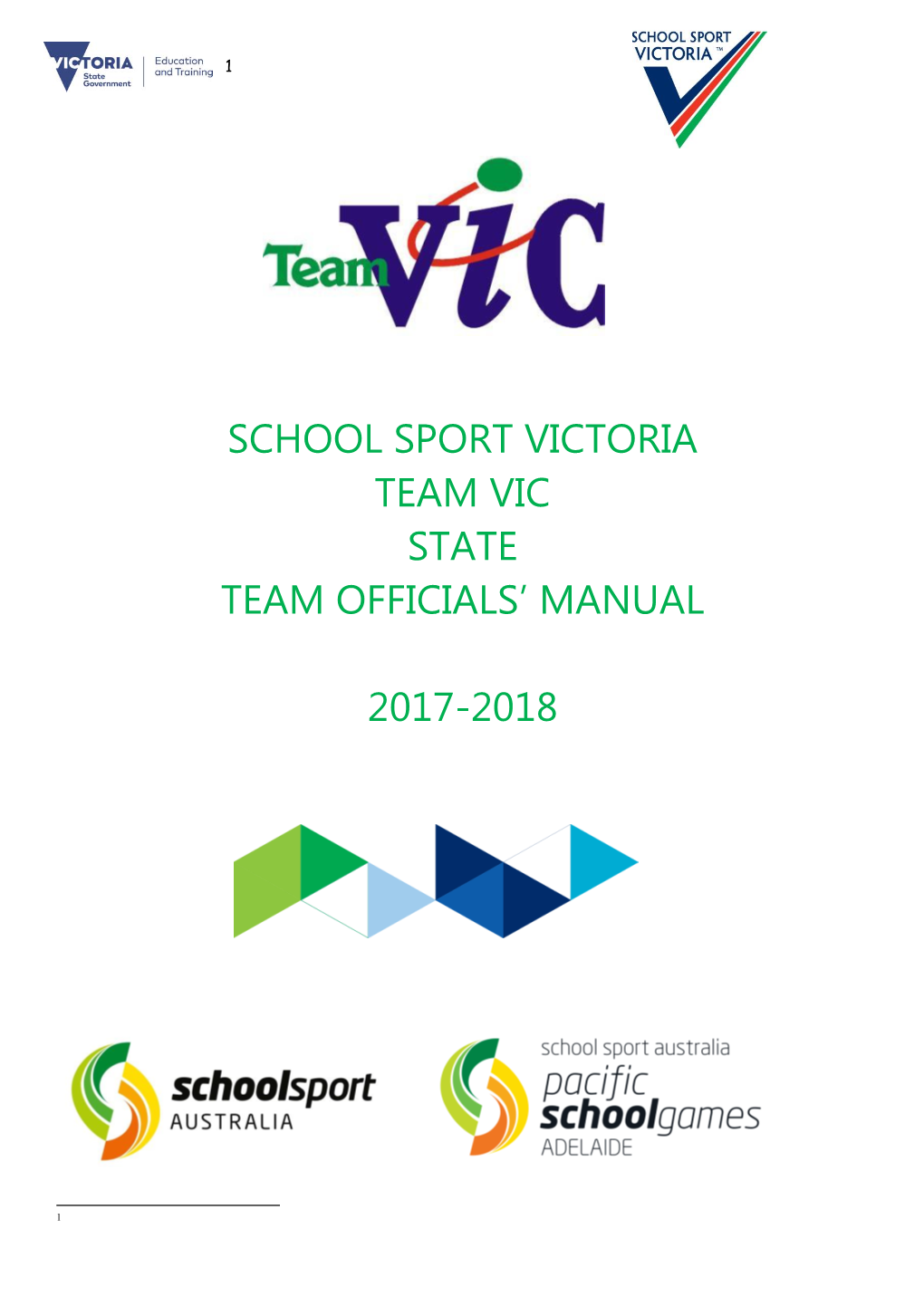 Team Vic Team Officials Manual