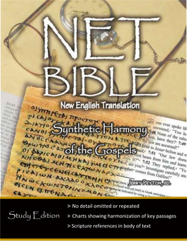 ˃ No Detail Omitted Or Repeated Study Edition ˃ Charts Showing Harmonization of Key Passages ˃ Scripture References in Body of Text