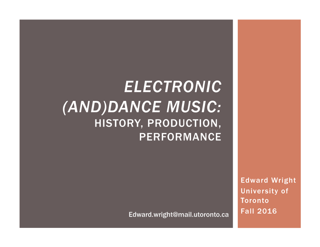 EDM Lecture 2016 (No Rave).Pptx