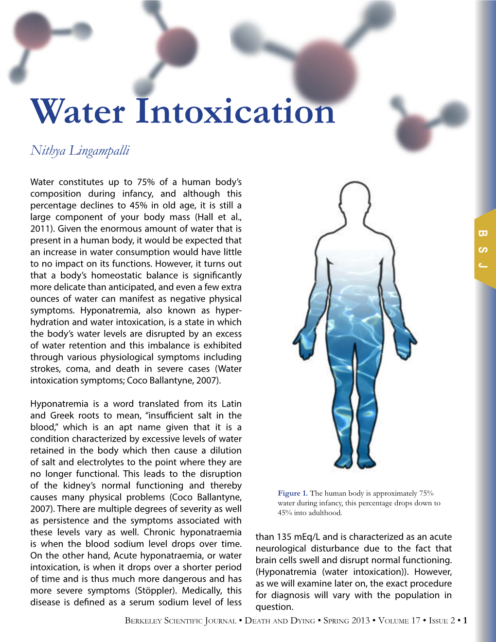Water Intoxication Nithya Lingampalli
