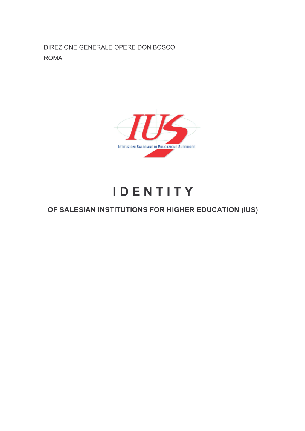 2. Identity of Salesian Institutions for Higher Education (IUS).Pdf