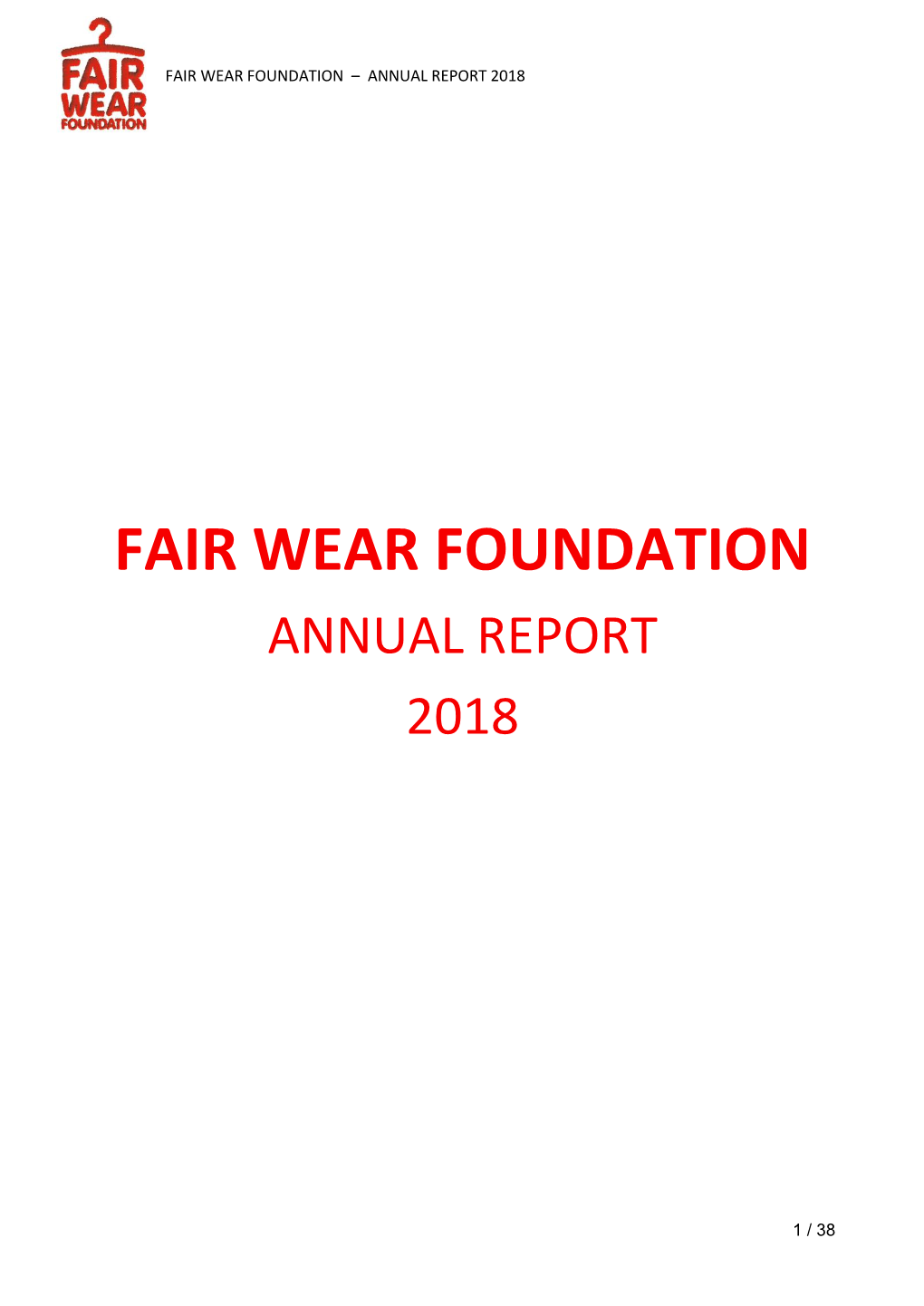 Fair Wear Annual Report 2018