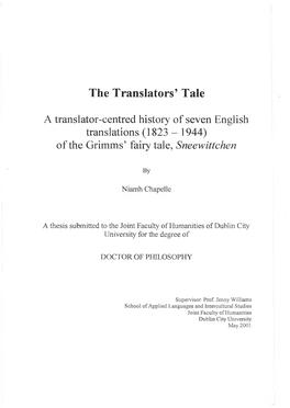 The Translators' Tale