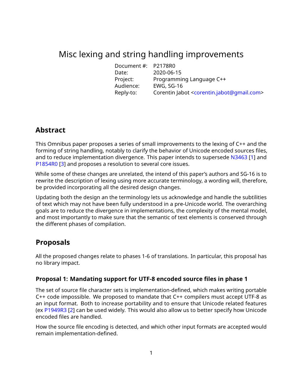 Misc Lexing and String Handling Improvements