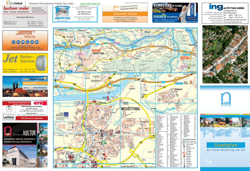 Neuötting Wasserversorgung Tel.: 0 86 71/7 12 82 Abwasserbeseitigung Fax: 0 86 71/95 84 76 Inhaber: Familie Drakos Brückensanierung Bahnhofstr