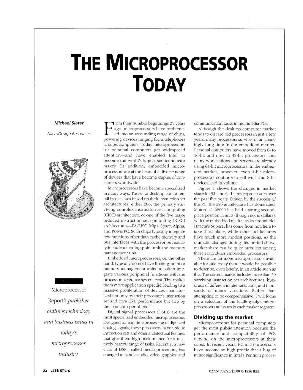 Microprocessor Architecture