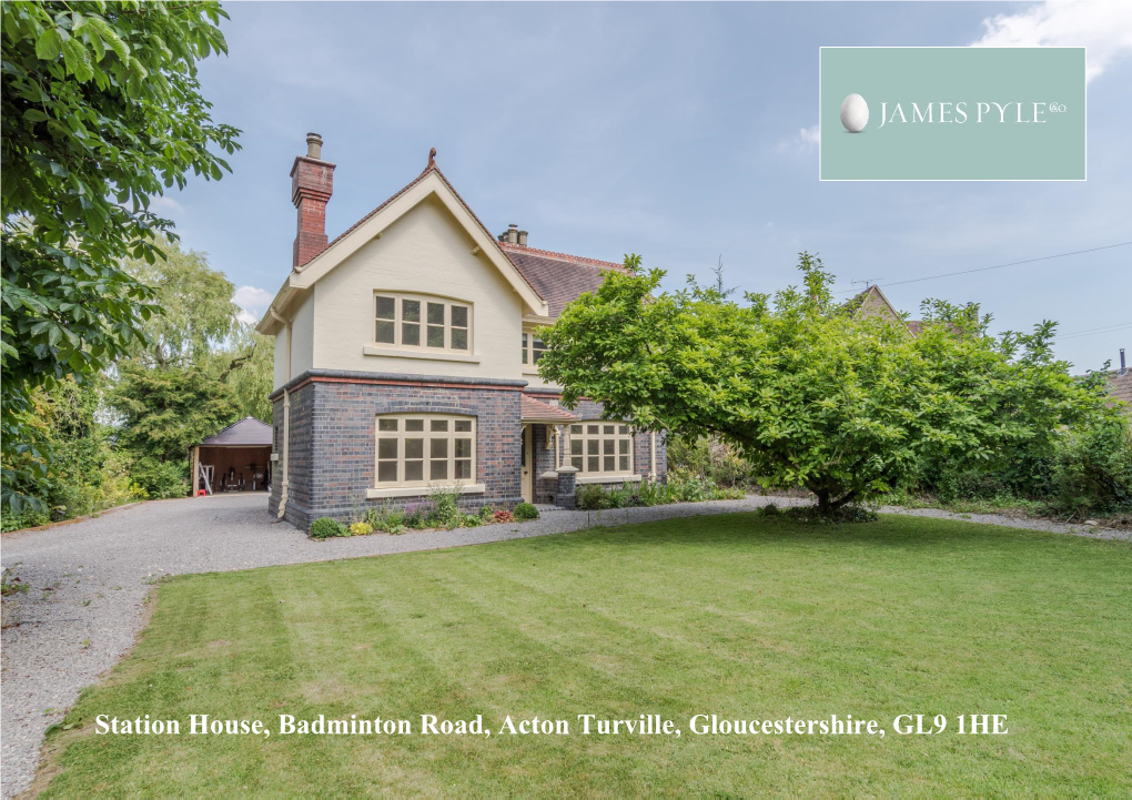 Station House, Badminton Road, Acton Turville, Gloucestershire, GL9