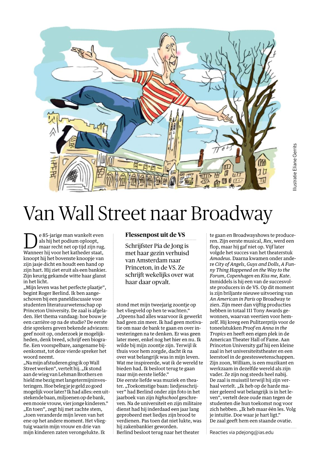 Van Wall Street Naar Broadway