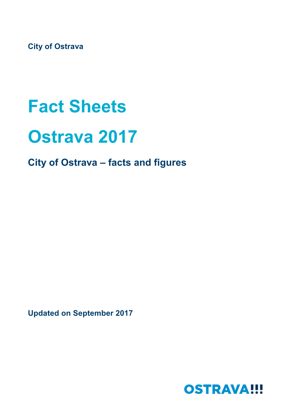 Fact Sheets Ostrava 2017