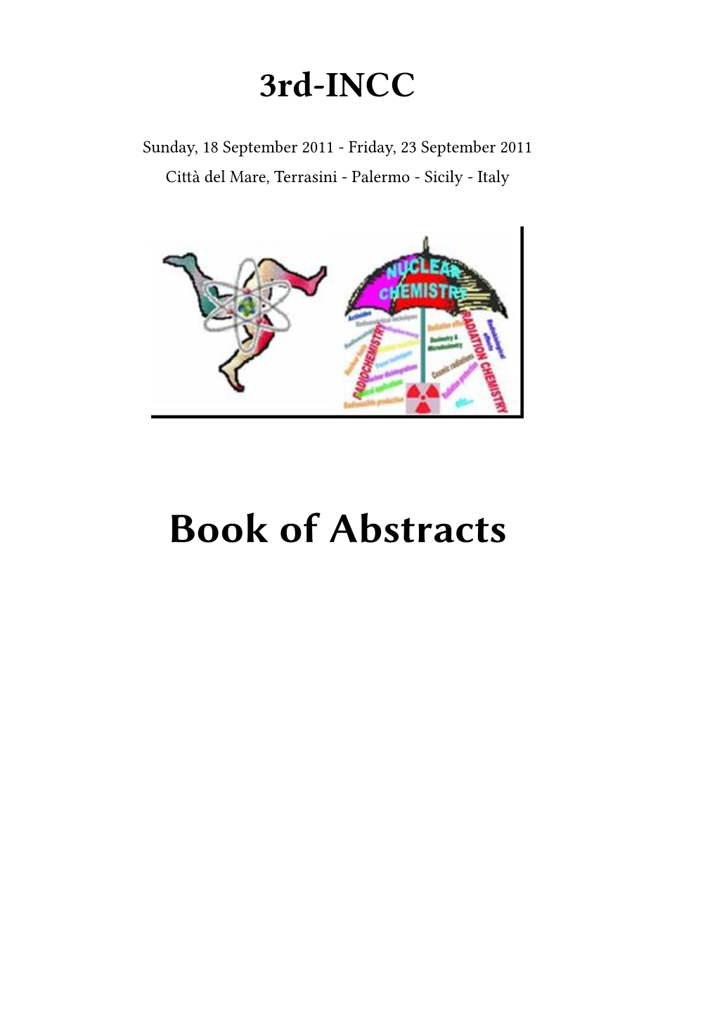 Book of Abstracts Ii Contents