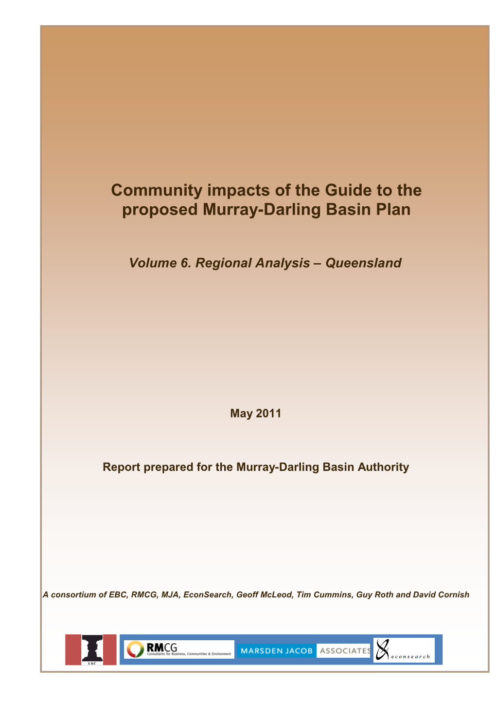 Regional Analysis – Queensland