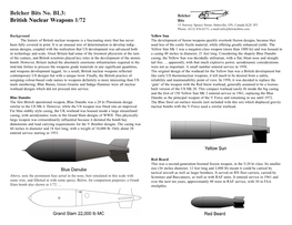 Belcher Bits No. BL3: British Nuclear Weapons 1/72