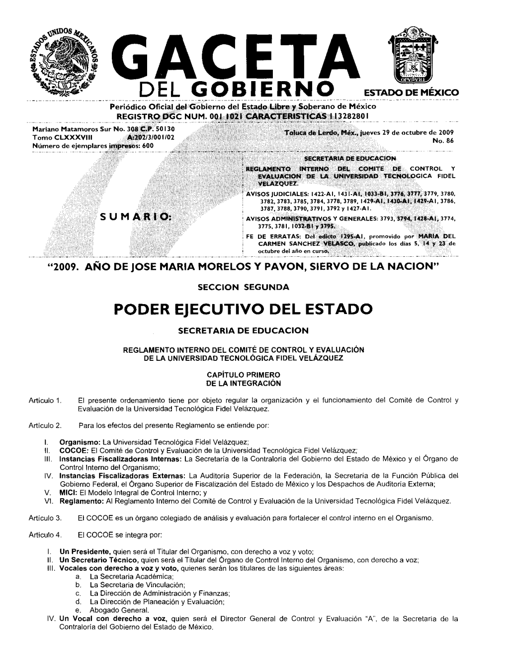 Poder Ejecutivo Del Estado Secretaria De Educacion