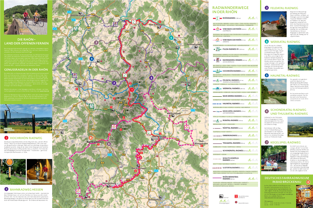 Radwanderwege Rhön