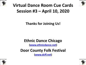 International Folk Dance Program for Central