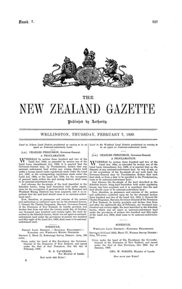 New Zealand G:Azette