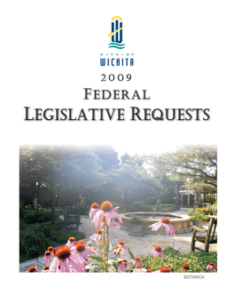 2009 Federal Legislative Requests