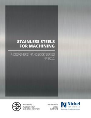 Stainless Steels for Machining
