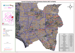 Covid-19 Testing Facilities-Shahdara District (NCT of Delhi)