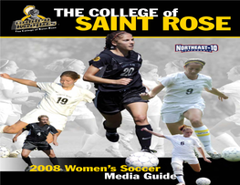 THE COLLEGE of 2008 Women’S Soccer 2008 Women’S