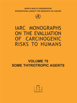 Volume 79 Some Thyrotropic Agents