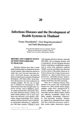 Infectious Diseases and the Development of Health Systems in Thailand